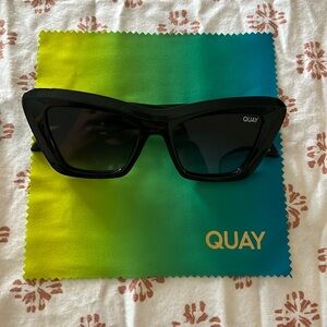 Quay On The Radio Polarized Cat Eye Sunglasses
